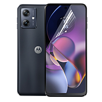 Защитная пленка для Motorola G54 глянцевая гидрогелевая пленка на телефон моторола г54 прозрачная x2p