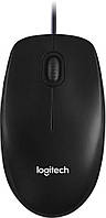 Мишка Logitech M100, 3кн., 1000 dpi, чорна