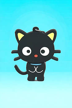 Флешка у вигляді чорної кішечки 32 ГБ, USB 2.0