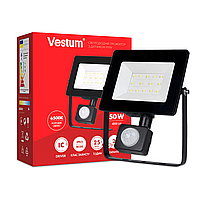 Светодиодный прожектор Vestum 50W с датчиком движения