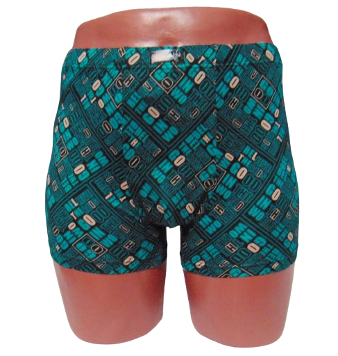 Чоловічі труси боксери Інсан 18739 2XL зелені, фото 1