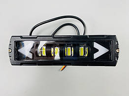 Світлодіодна лампа для позашляховика Фара LED прямокутна 6 Led діодів протитуманна