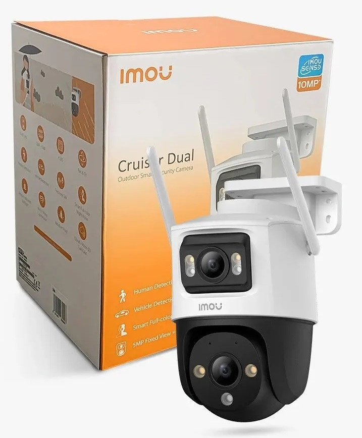 Поворотна 10MP-камера Imou Cruiser Dual (IPC-S7XP-10M0WED)