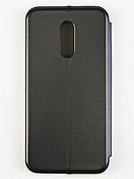 Чохол-книжка для Redmi 5 (чорний колір) на магніті з відділом для карток