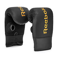 Снарядные перчатки Reebok Fitness Boxing Mitts (RCSB-11130GD) Black/Gold