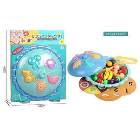 Іграшковий набір продуктів 130 A2 (фрукти й овочі) в коробці