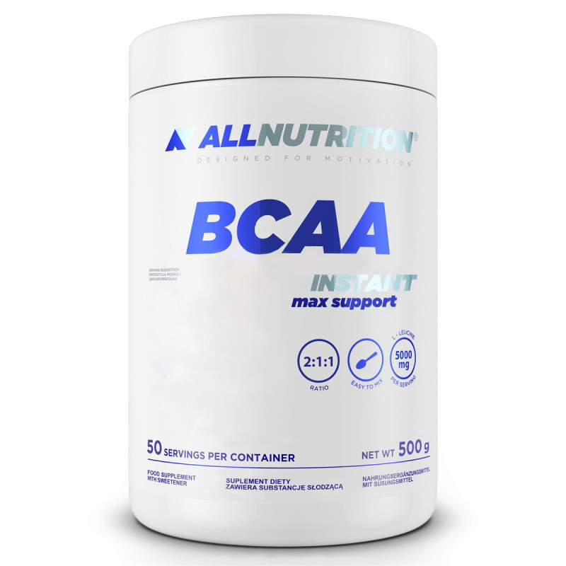 Аминокислота BCAA AllNutrition BCAA Instant Max Support, 500 грамм Лимон - фото 1 - id-p2067333522