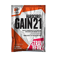 Гейнер Extrifit Hardcore Gain 21, 45 грамм Клубника