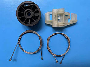 Ремкомплект склопідіймача Citroen C3 1 покоління (2002-2009) передні права дверцята (УСИЛЕННИЙ) 9222 AN