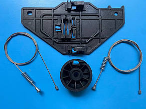 Ремкомплект склопідіймача Peugeot Partner Tepee (2008-2018) передня права дверка (ПОСИЛЕНИЙ) 9680557880