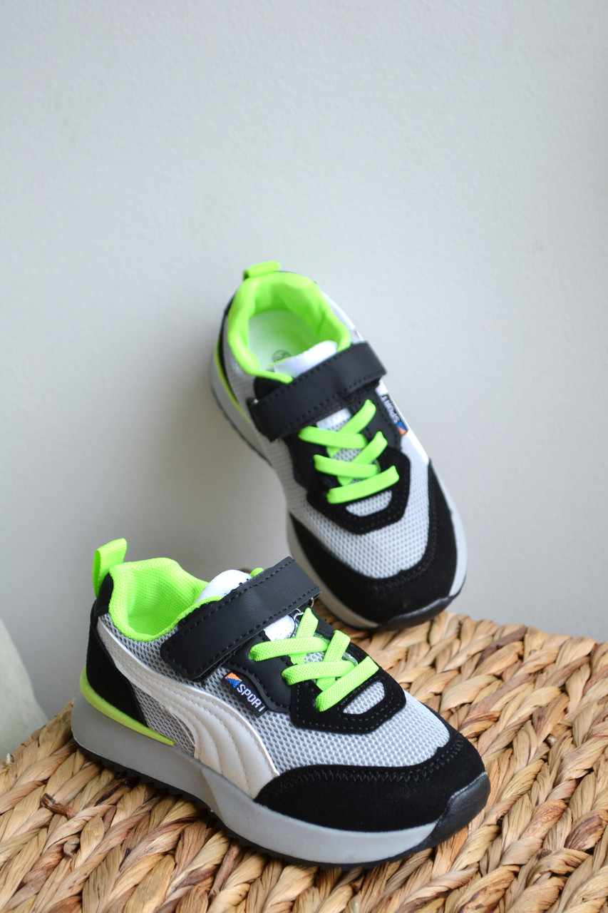 Кроссовки дитячі, green 26, фото 1