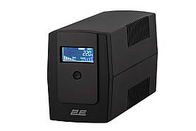 2E Джерело безперебійного живлення DD650, 650VA/360W, LCD, USB, 2xSchuko
