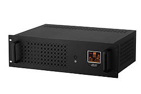 2E Джерело безперебійного живлення RE2000, 2000VA/1200W, RM 3U, LCD, USB, 3xSchuko