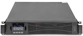 Digitus ДБЖ OnLine, 1000VA/1000W, LCD, 8xC13, RJ45, RS232, USB, Rack/Tower