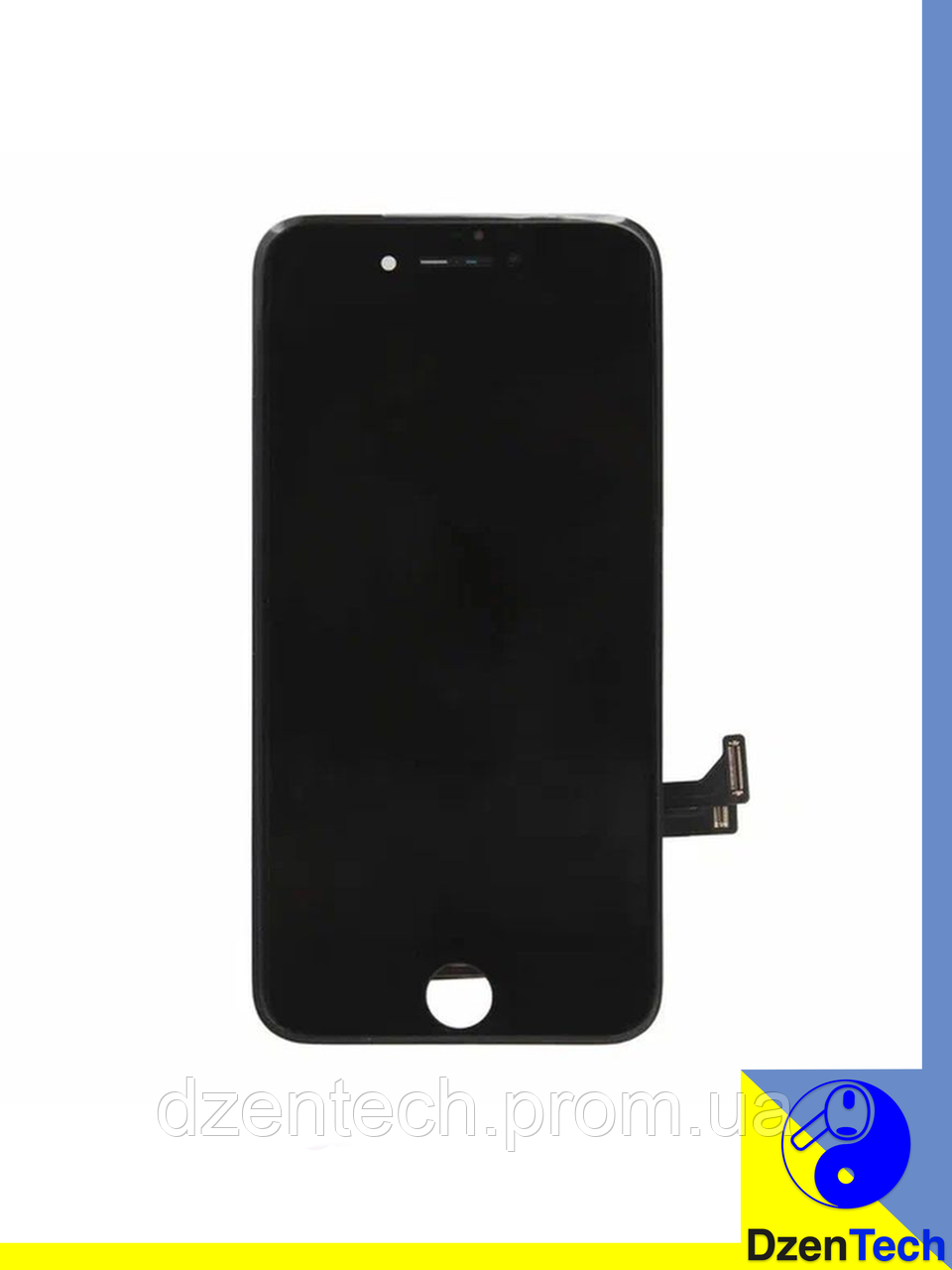 Дисплей на iPhone 7 черный тачскрин + матрица c рамкой Original PRC экран Айфон 7 - фото 6 - id-p2067368219