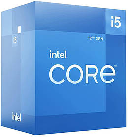 Intel Центральний процесор Core i5-12400F 6C/12T 2.5GHz 18Mb LGA1700 65W w/o graphics Box