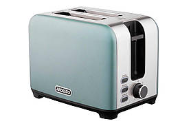 ARDESTO Тостер Mint Harmony T-F400G 800Вт, метал, м'ятний+сріблястий
