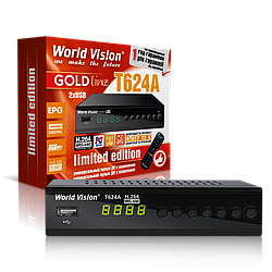 Цифровий ефірний ресивер T2 World Vision T624A