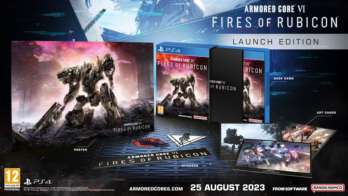 Games Software Armored Core VI: Fires of Rubicon - Launch Edition [BD диск] (PS4), фото 1