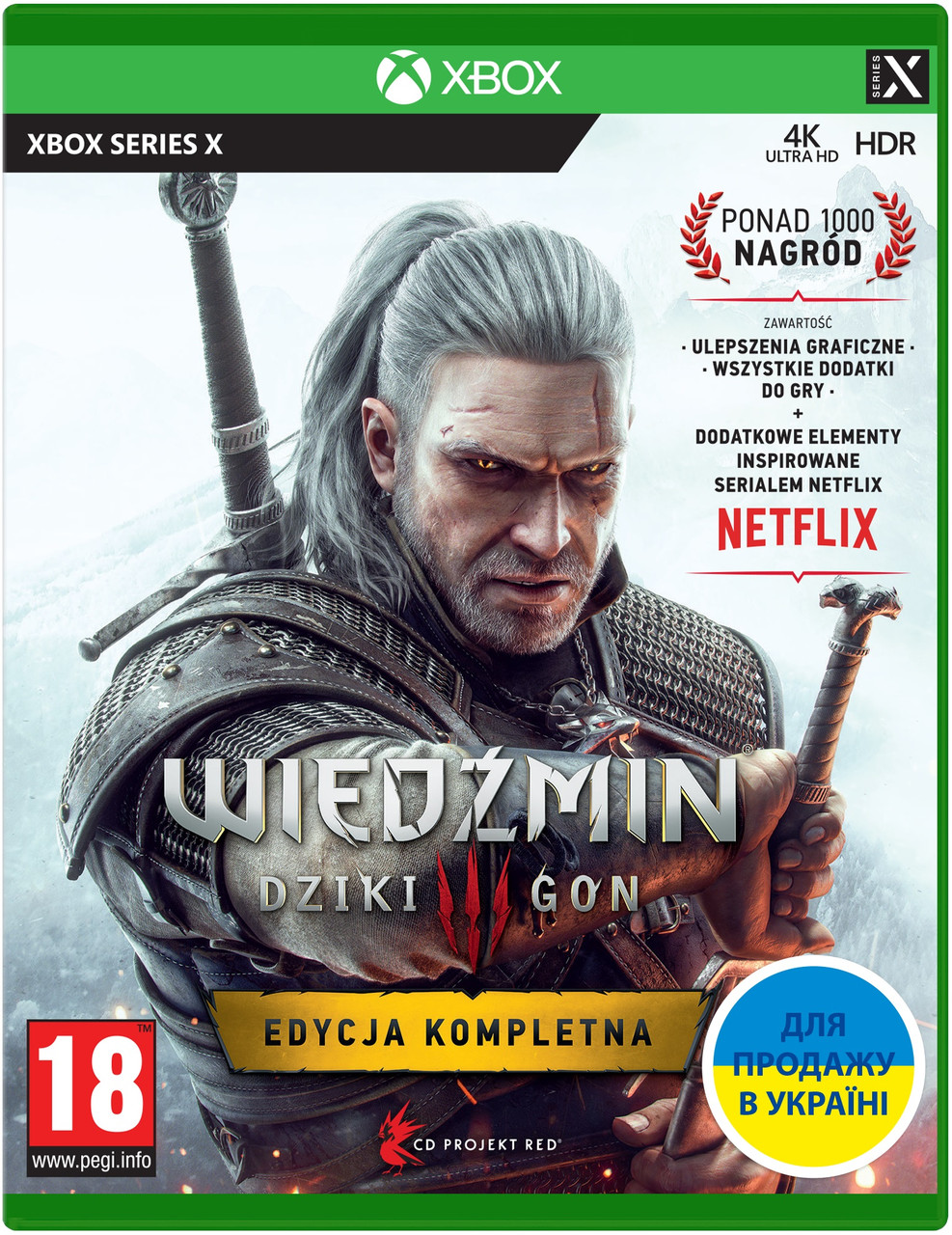 Games Software The Witcher 3: Wild Hunt Complete Edition [BD disk] (Xbox), фото 1