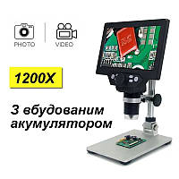 Настільний електронний мікроскоп (з АКБ), Цифровий електронний мікроскоп, Мікроскоп для ремонту кольоровий, AVI