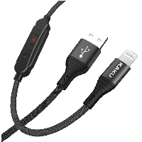 USB кабель Kaku KSC-282 USB - Lightning 1m с таймером - Black