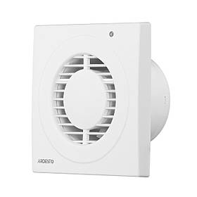 ARDESTO Витяжний вентилятор BFO-100W 15 Вт, 80 м3/г, 2400 об./хв., 33 дБ, білий