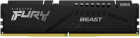 Kingston Пам'ять ПК DDR5 32GB KIT (16GBx2) 5600 FURY Beast Black EXPO