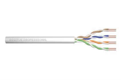 Digitus CAT 5e U-UTP, 305m, AWG 24/1, LSZH, сірий
