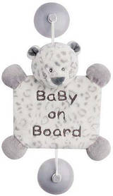 Nattou Дитина на борту на присосках леопард Лея