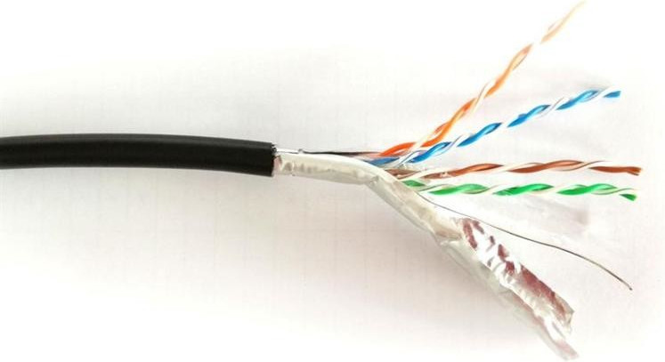Digitus Кабель CAT 5e F-UTP, 305м, AWG 24/1, зовнішній, чорний