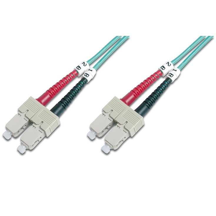 Digitus SC/UPC-SC/UPC,50/125,OM3,Дуplex,3m