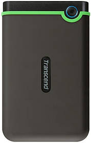 Transcend Портативний жорсткий диск 2TB USB 3.1 StoreJet 25M3 Iron Gray