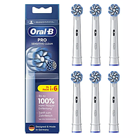 Oral-B Sensitive Pro EB60RX насадки (6 шт.) для зубної щітки орал би насадка з м'якою щетиною дбайливий догляд