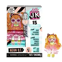 Кукла LOL Surprise J.K. Mini Fashion Doll - Neon Q.T. with 15 Surprises 570776