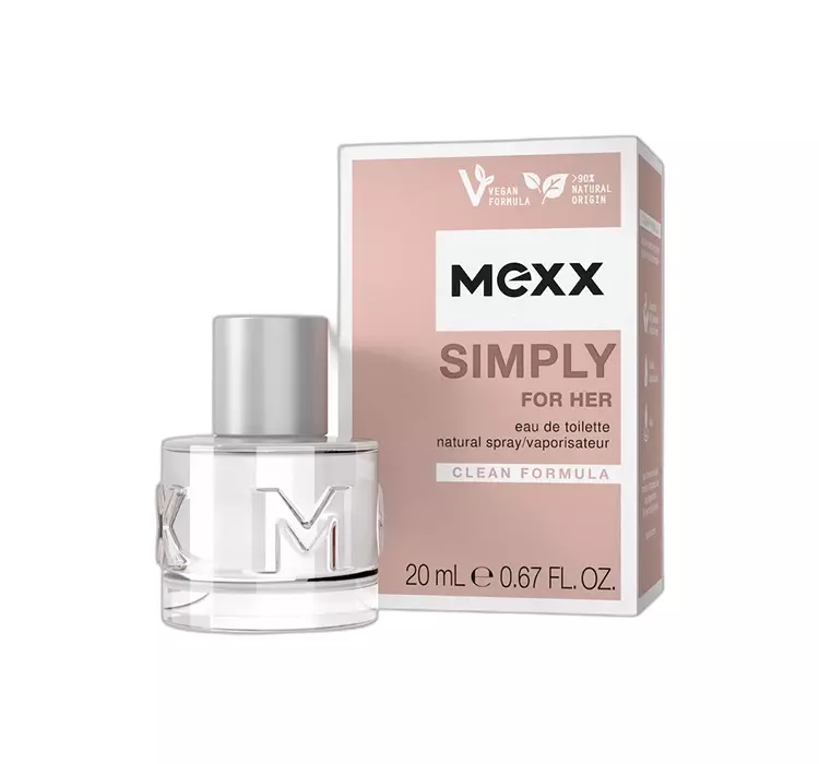 Туалетна вода Mexx Simply For Her Eau De Toilette для жінок — edt 20 ml, фото 1