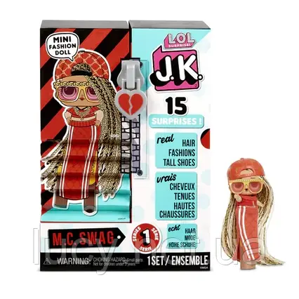 LOL Surprise JK Mini Fashion Doll - MC Swag з 15 сюрпризами