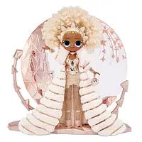 Кукла LOL Surprise Holiday OMG 2021 Collector NYE Queen Fashion Doll with Gold Fashions and Accessories 576518