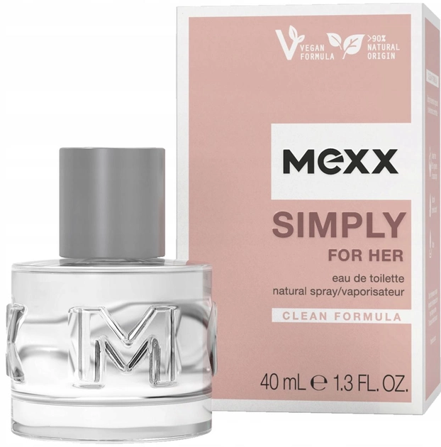 Туалетна вода Mexx Simply For Her Eau De Toilette для жінок — edt 20 ml, фото 1