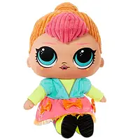 Кукла LOL Surprise Neon Q.T. - Huggable, Soft Plush Doll 571308