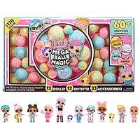Кукла LOL Surprise Mega Ball Magic with 12 Collectible Dolls, 60+ Surprises a $170 Value 591764