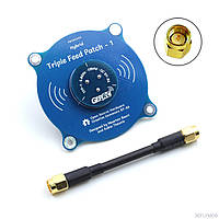 Антена з круговою поляризацією GEPRC Triple Feed Patch-1 (SMA)