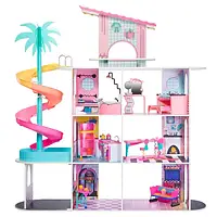 LOL Surprise OMG Fashion House Playset Ляльковий будиночок із натурального дерева з понад 85 сюрпризами