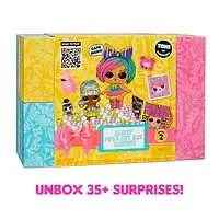 Кукла Deluxe Mega Gift Box Surprise Series 2 Mystery Gift Box with 35+ Surprises and Over $65 Value 576464