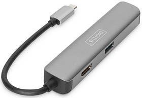 Digitus Док-станція Travel USB-C, 5 Port