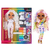 Кукла Rainbow High Color & Create Fashion DIY Doll with Purple Eyes 594147