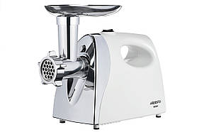ARDESTO М'ясорубка, 1800Вт, продук.-2кг/хв, 3 решітки + для ковб., кеббе, насадка для томатів, пластик,