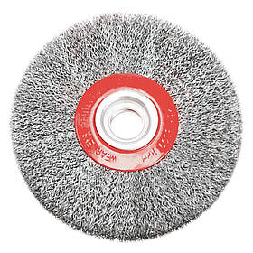 Verto Щітка дискова, рифлений дріт, 200мм, різьблення 32мм