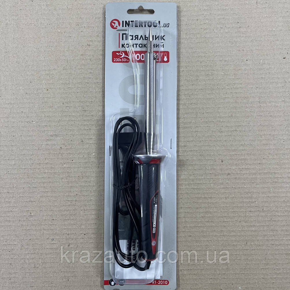 Паяльник контактний 100 Вт, 230 В, 750 °C INTERTOOL RT-2010