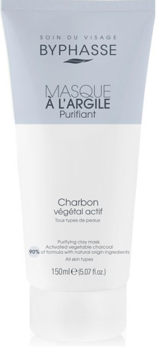Очисна глиняна маска для обличчя Byphasse Masque A L'Argile Purifying Clay Mask 150 ml(оригінал Іспанія), фото 1